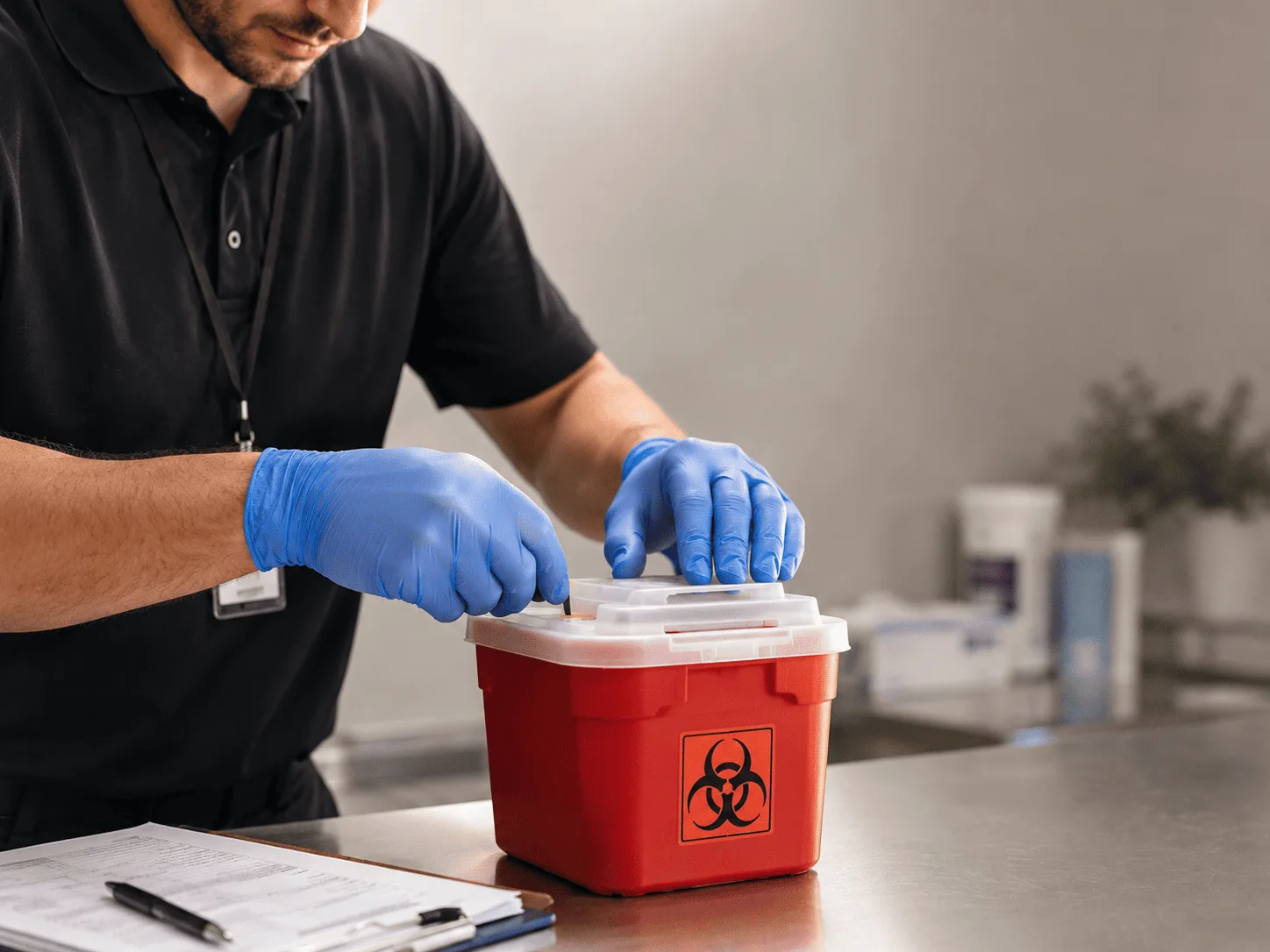 Why choose Sharps Waste Disposal in Wolford, ND